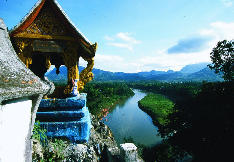 The surrounding areas of Luang Prabang are quite beautiful