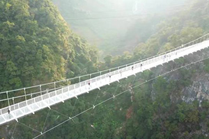 The Guinness Book of World Records Has Recognized Moc Chau Glass Bridge