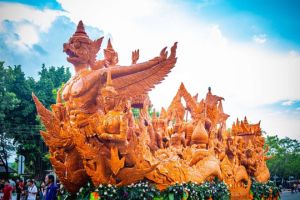 Experience The Ubon Ratchathani Candle Festival 2024 With VietnamStay Travel
